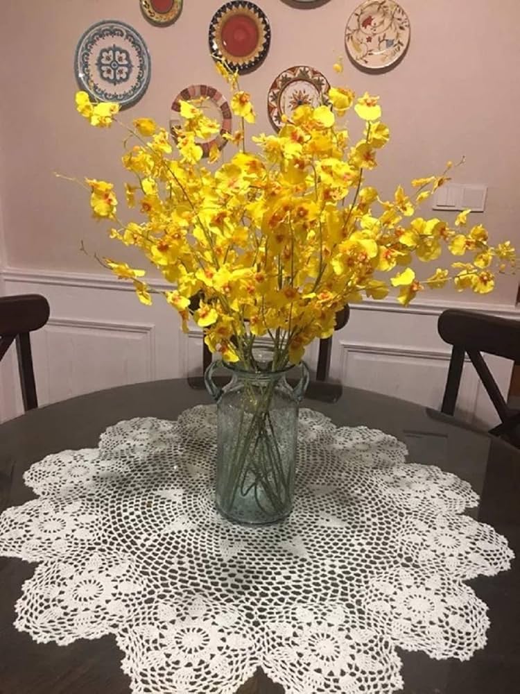 Amazon｜Damanni ベージュ コットン ハンドメイド かぎ針編み